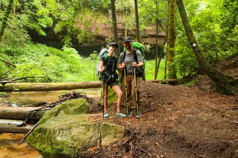 backpacking in red river gorge daniel boone national forest