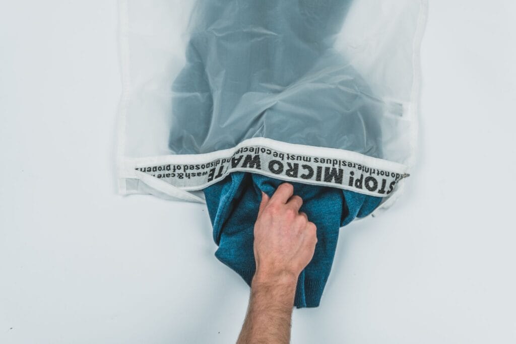 Reduce microplastics in the wash with the Guppyfriend laundry bag