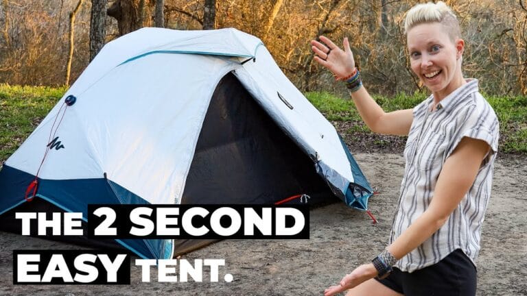 The Decathlon 2 Second Easy Tent: Easiest to Set Up and Super Dark