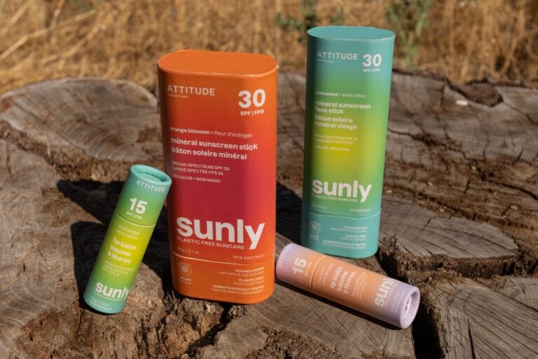 Attitude Sunly sunscreen.